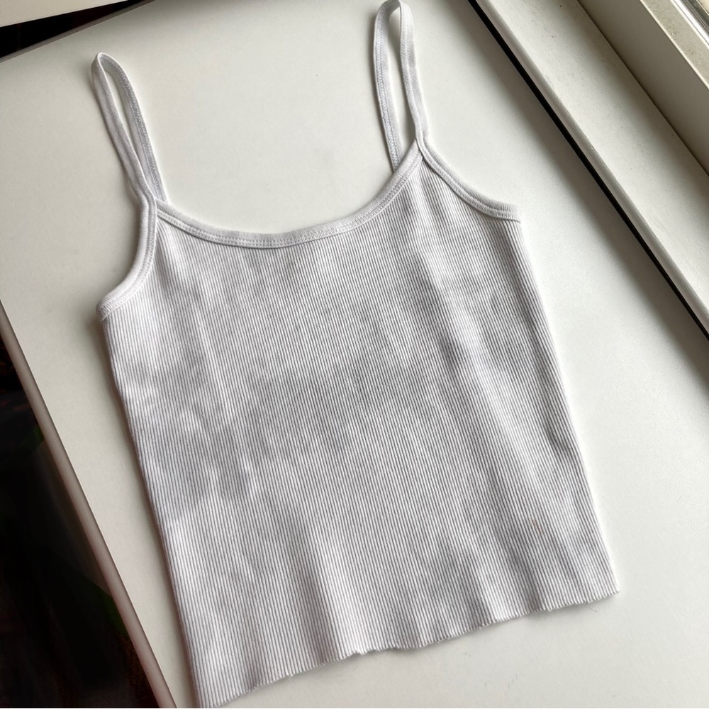 BRANDY MELVILLE TANK TOP White Tie Dye